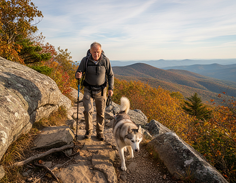 Old Rag Mountain Loop trail